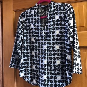 Ann Taylor print Blouse